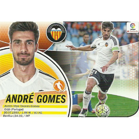 André Gomes Valencia 10 Ediciones Este 2016-17