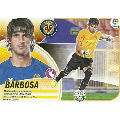 Barbosa Logo Liga Villareal 2 Ediciones Este 2016-17