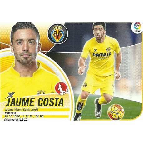 Jaume Costa Logo Liga Villareal 7A Ediciones Este 2016-17