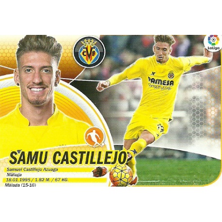 Samu Castillejo Logo Liga Villareal 13 Ediciones Este 2016-17