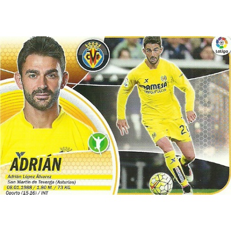 Adrián Logo Liga Villareal 14 Ediciones Este 2016-17