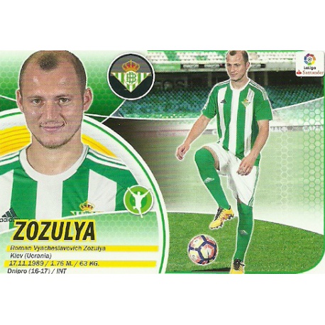 Zozulya Betis UF38 Ediciones Este 2016-17