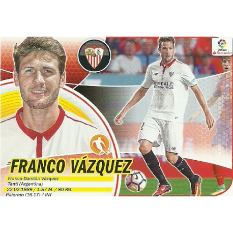 Franco Vázquez Sevilla UF39 Ediciones Este 2016-17