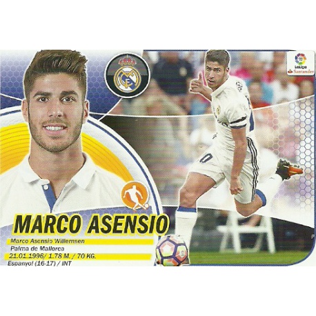 Marco Asensio Real Madrid UF60 Ediciones Este 2016-17