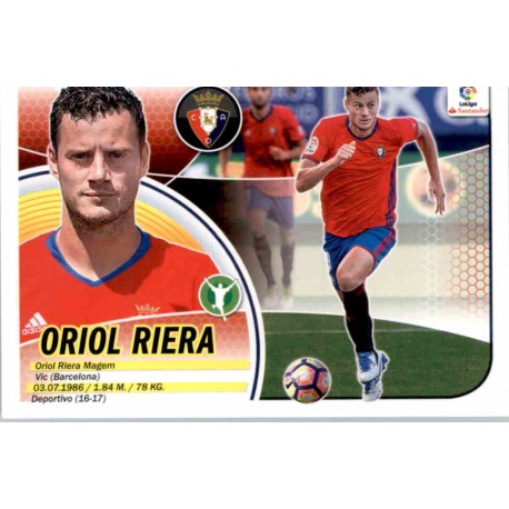 Oriol Riera Osasuna Coloca 16B Ediciones Este 2016-17