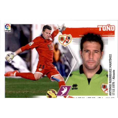 Toño Rayo Vallecano 3 Ediciones Este 2015-16