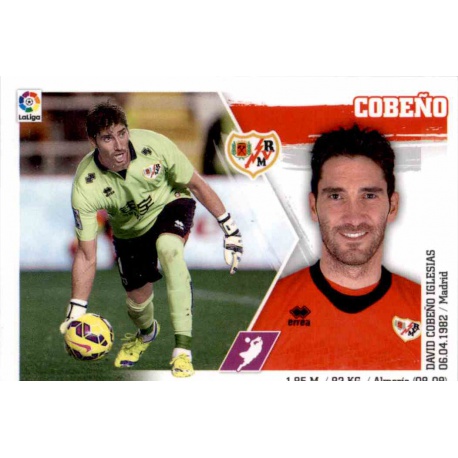 Cobeño Rayo Vallecano 4 Ediciones Este 2015-16