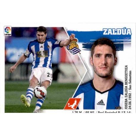 Zaldúa Real Sociedad 5 Ediciones Este 2015-16