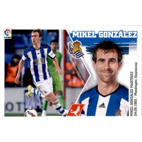 Mikel González Real Sociedad 8 Ediciones Este 2015-16