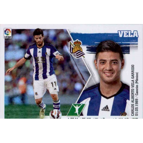 Carlos Vela Real Sociedad 18 Ediciones Este 2015-16