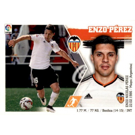 Enzo Pérez Valencia 15 Ediciones Este 2015-16