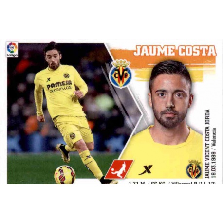 Jaume Costa Villareal 10 Ediciones Este 2015-16