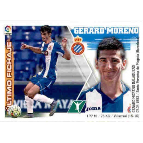 Gerard Moreno Espanyol UF32 Ediciones Este 2015-16