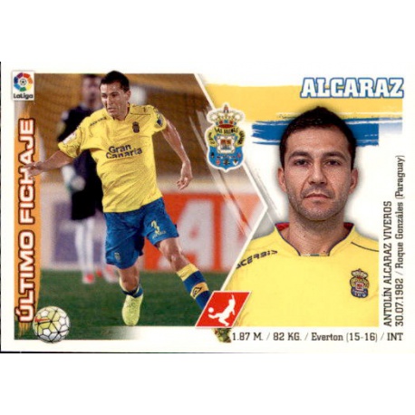 Alcaraz Las Palmas UF37 Ediciones Este 2015-16