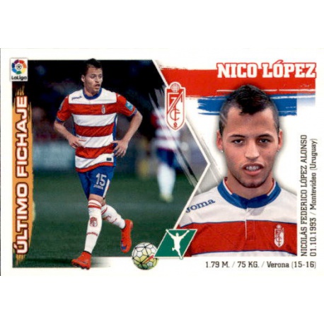 Nico López Granada UF38 Ediciones Este 2015-16