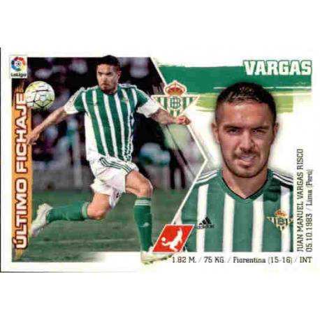 Vargas Betis UF39 Ediciones Este 2015-16