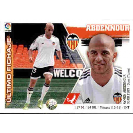 Abdennour Valencia UF51 Ediciones Este 2015-16