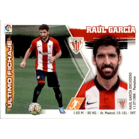 Raúl García Athletic Club UF52 Ediciones Este 2015-16