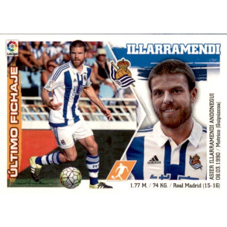 Illarramendi Real Sociedad UF53 Ediciones Este 2015-16