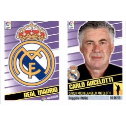 Escudo Carlo Ancelotti Real Madrid 12 Ediciones Este 2013-14