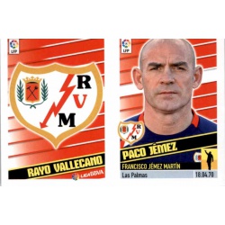 Escudo Paco Jémez Rayo Vallecano 15 Ediciones Este 2013-14