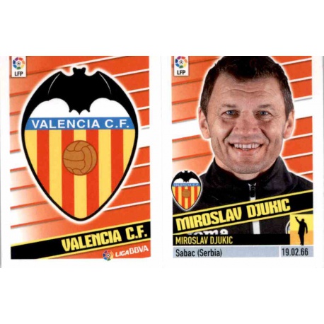 Escudo Miroslav Djukic Valencia 18 Ediciones Este 2013-14