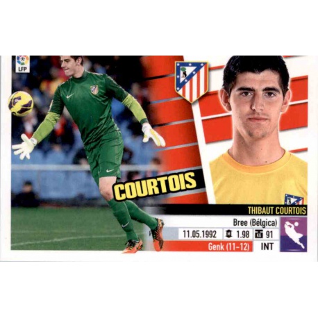 Courtois Atlético Madrid 1 Ediciones Este 2013-14