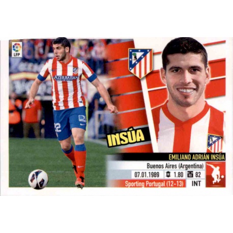 Insúa Atlético Madrid 6A Ediciones Este 2013-14