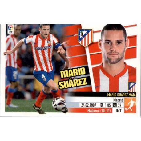 Mario Suárez Atlético Madrid 10 Ediciones Este 2013-14