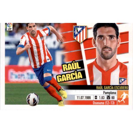 Raúl García Atlético Madrid 11A Ediciones Este 2013-14