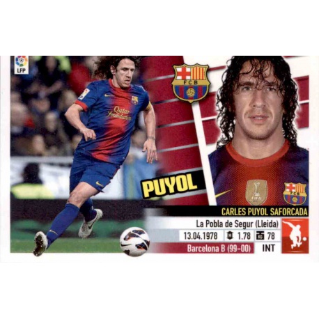 Puyol Barcelona 4A Ediciones Este 2013-14