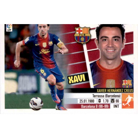 Xavi Barcelona 10 Ediciones Este 2013-14