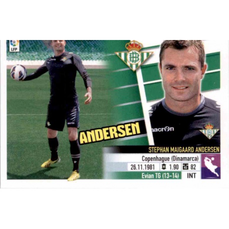 Andersen Betis 1 Ediciones Este 2013-14