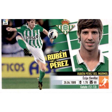 Rubén Pérez Betis 10A Ediciones Este 2013-14