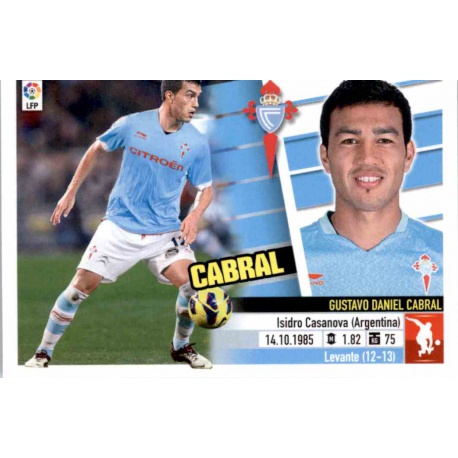 Cabral Celta 6 Ediciones Este 2013-14