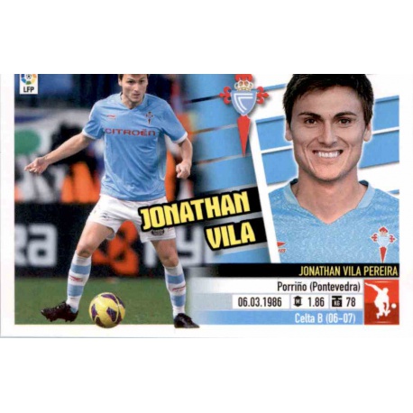 Jonathan Vila Celta 7A Ediciones Este 2013-14