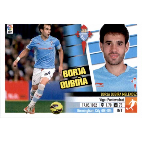 Borja Oubiña Celta 9 Ediciones Este 2013-14