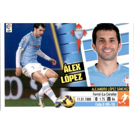 Álex López Celta 11 Ediciones Este 2013-14