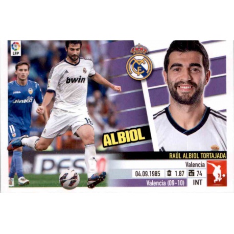 Albiol Real Madrid 6B Ediciones Este 2013-14