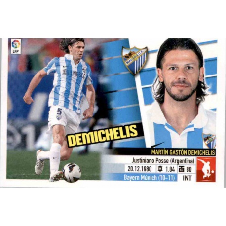 Demichelis Málaga 4A Ediciones Este 2013-14