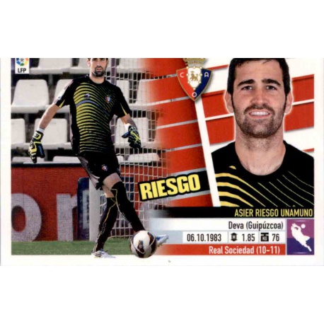 Riesgo Osasuna 2 Ediciones Este 2013-14