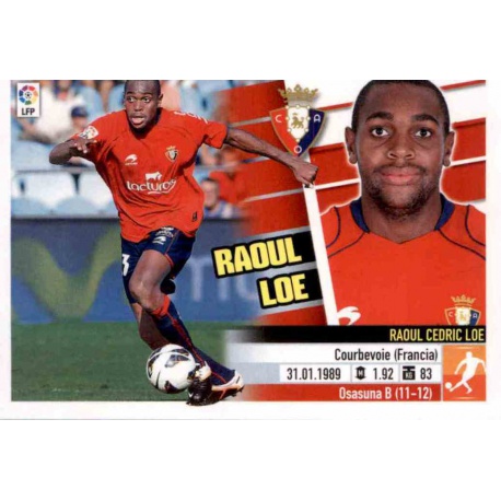 Raúl Loe Osasuna 9B Ediciones Este 2013-14