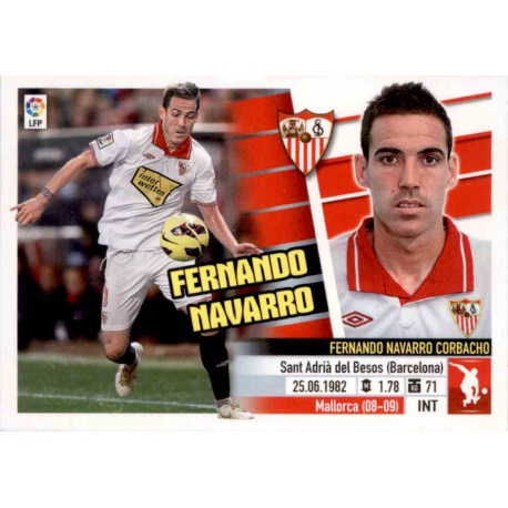 Fernando Navarro Sevilla 6 Ediciones Este 2013-14