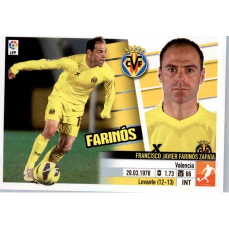 Farinós Villareal 9 Ediciones Este 2013-14