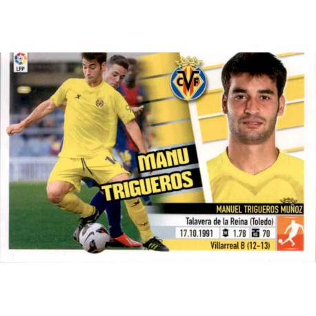 Manu Trigueros Villareal 13A Ediciones Este 2013-14