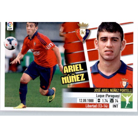 Ariel Núñez Osasuna UF35 Ediciones Este 2013-14