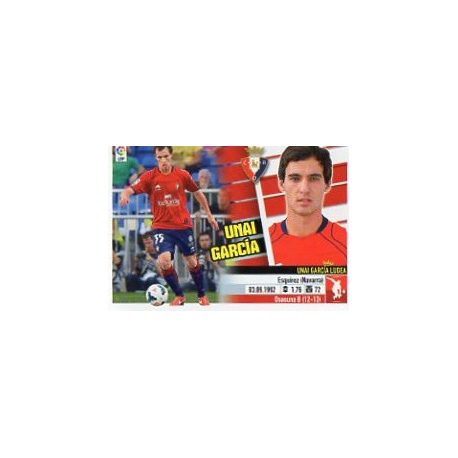 Unai García Osasuna Coloca 7C Ediciones Este 2013-14