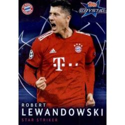 Robert Lewandosky Star Striker Topps Crystal UCL