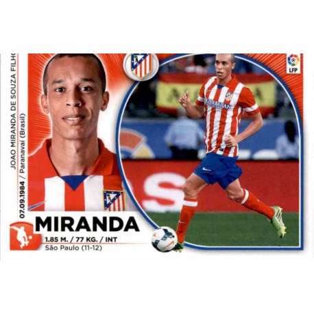 Miranda Atlético Madrid 4 Ediciones Este 2014-15