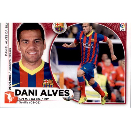 Dani Alves Barcelona 3 Ediciones Este 2014-15